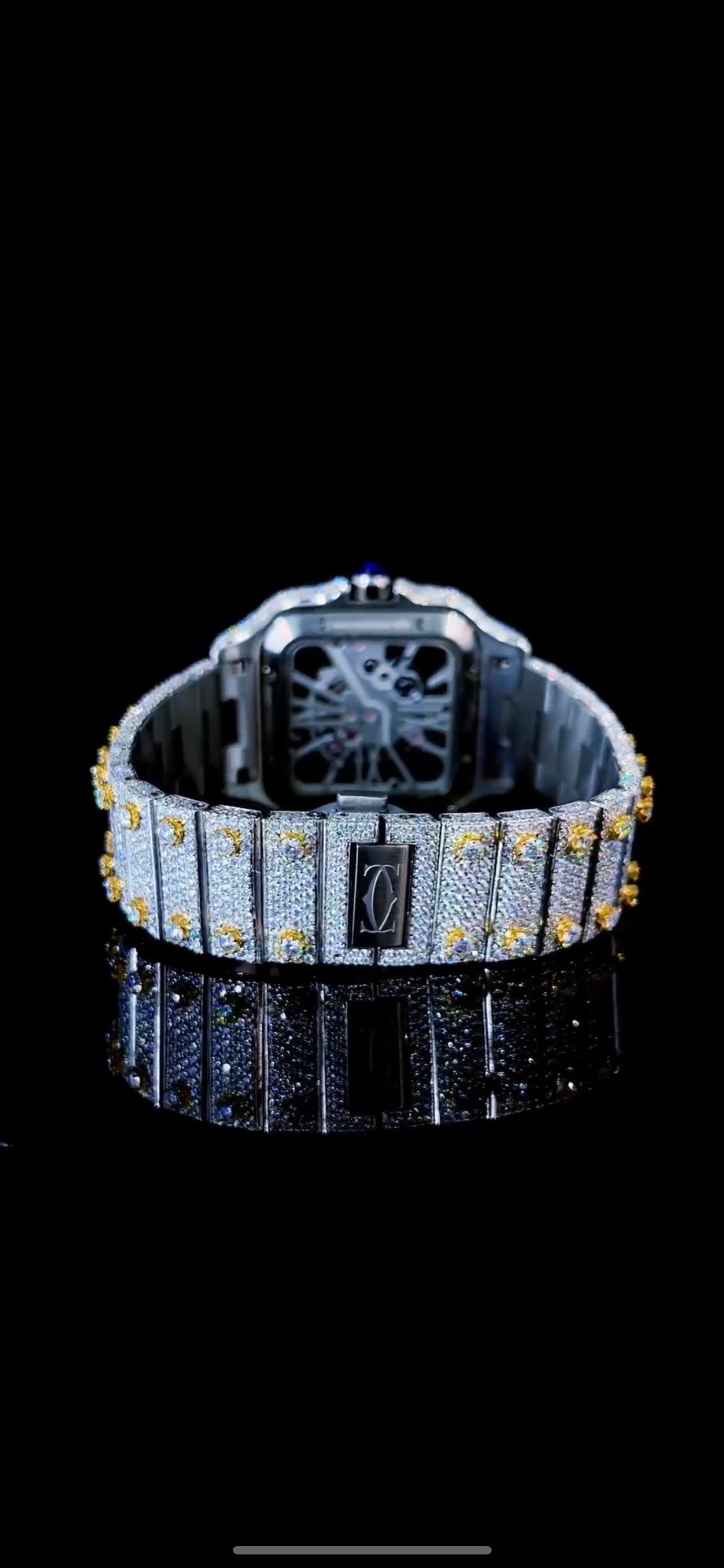 Flawless D Moissanite Watch 41MM available