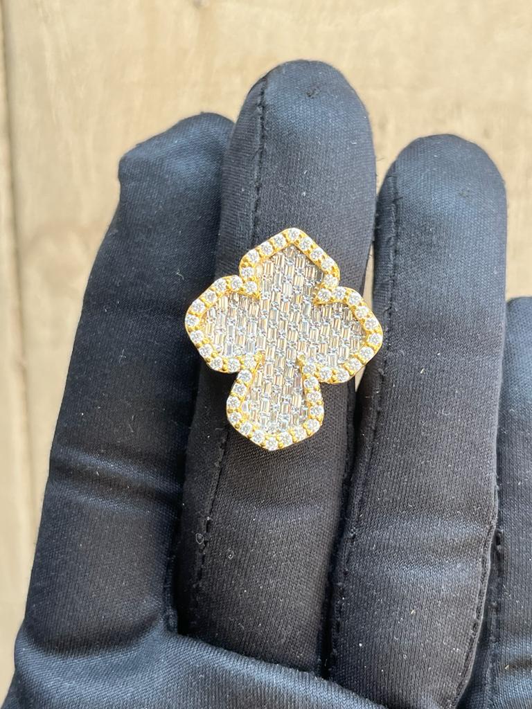 VVS1 D Moissanite Diamond Rings