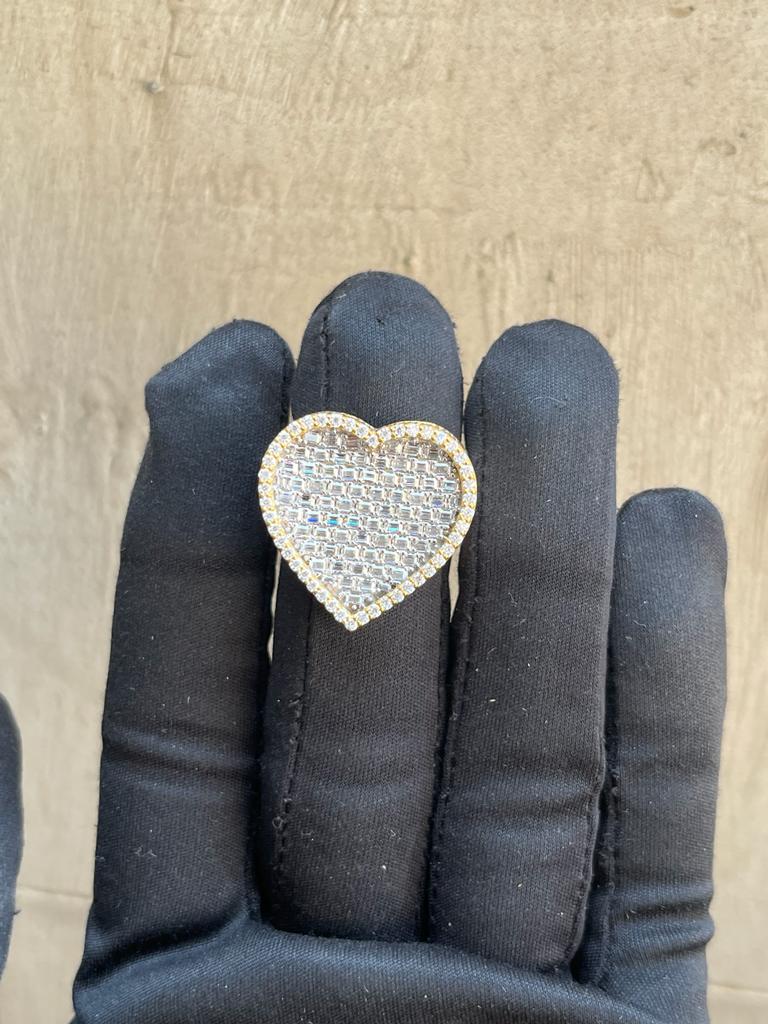 VVS1 D Moissanite Diamond Rings