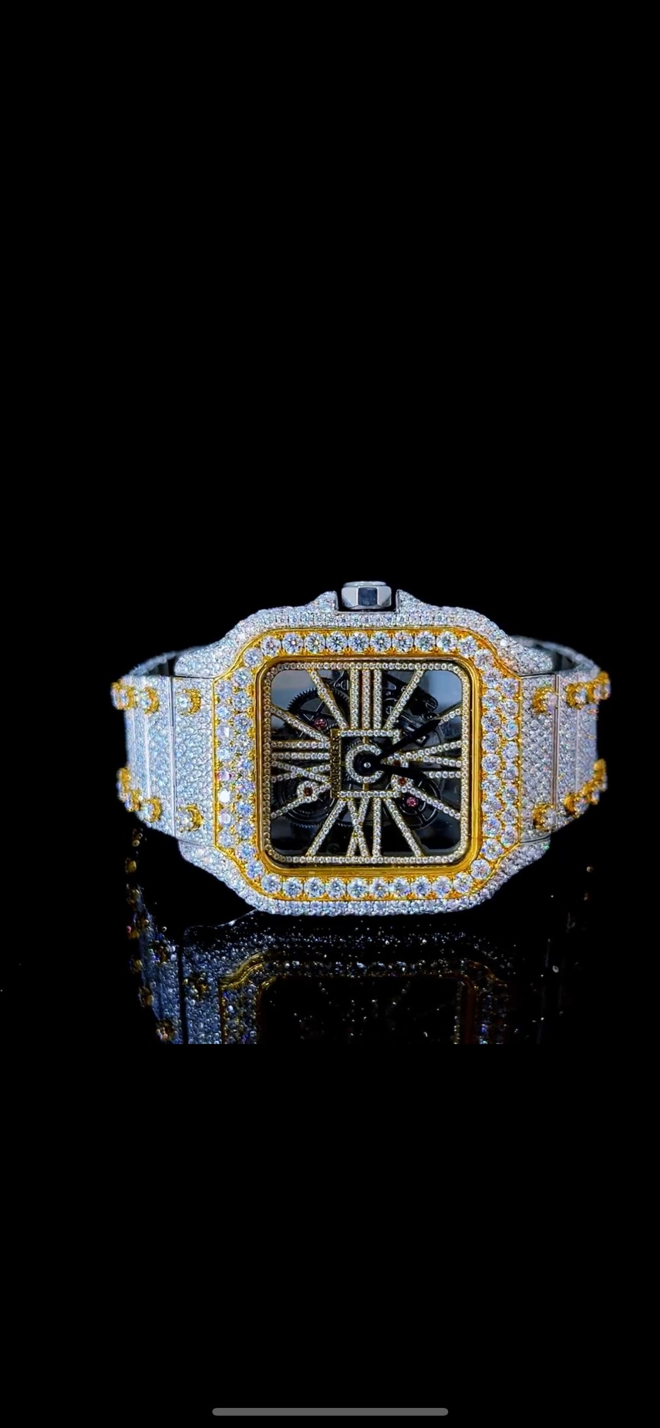 Flawless D Moissanite Watch 41MM available