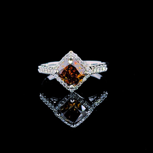 14kt natural diamond
1.14ct cushion total 1.41ct
Certified
1500$