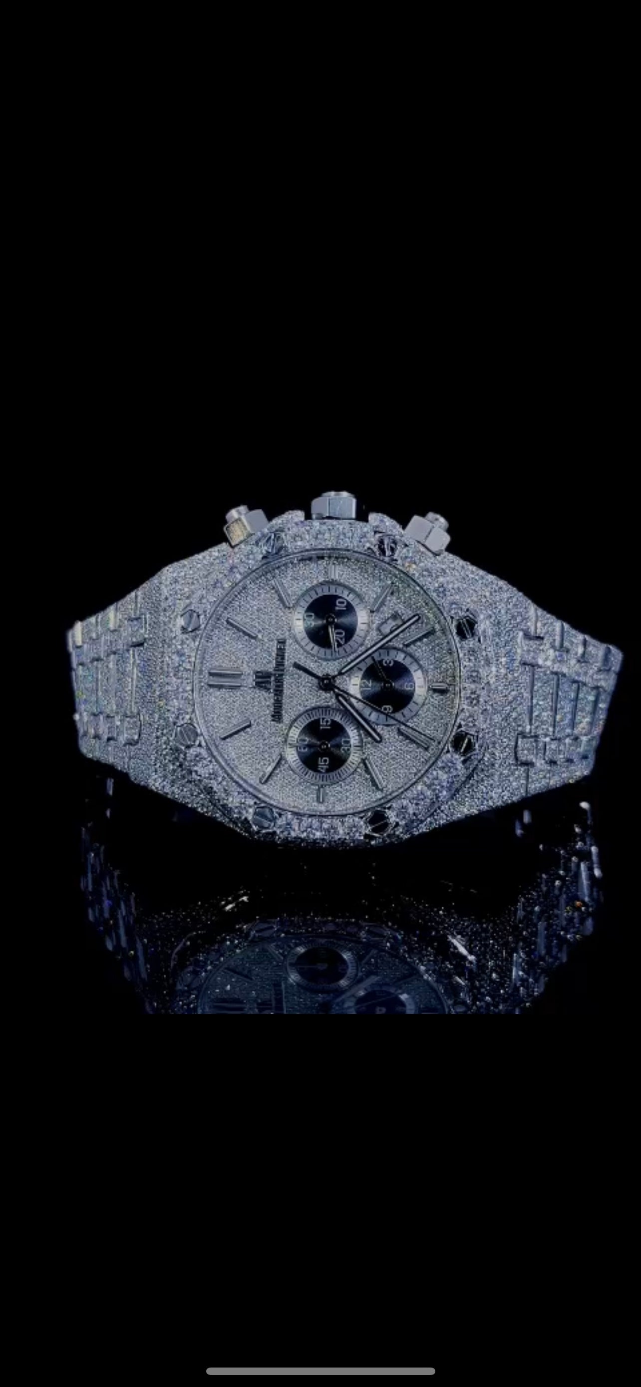 Flawless D color Moissanite AP