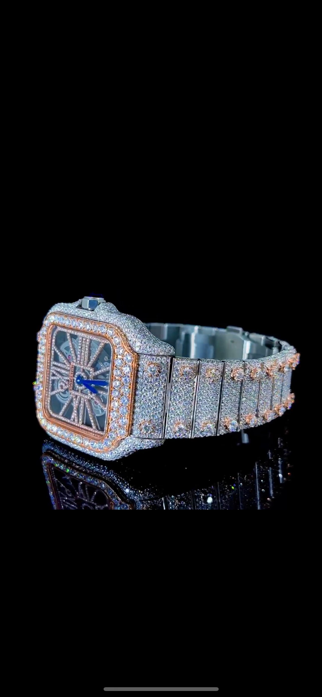 Flawless D Moissanite Watch 41MM available