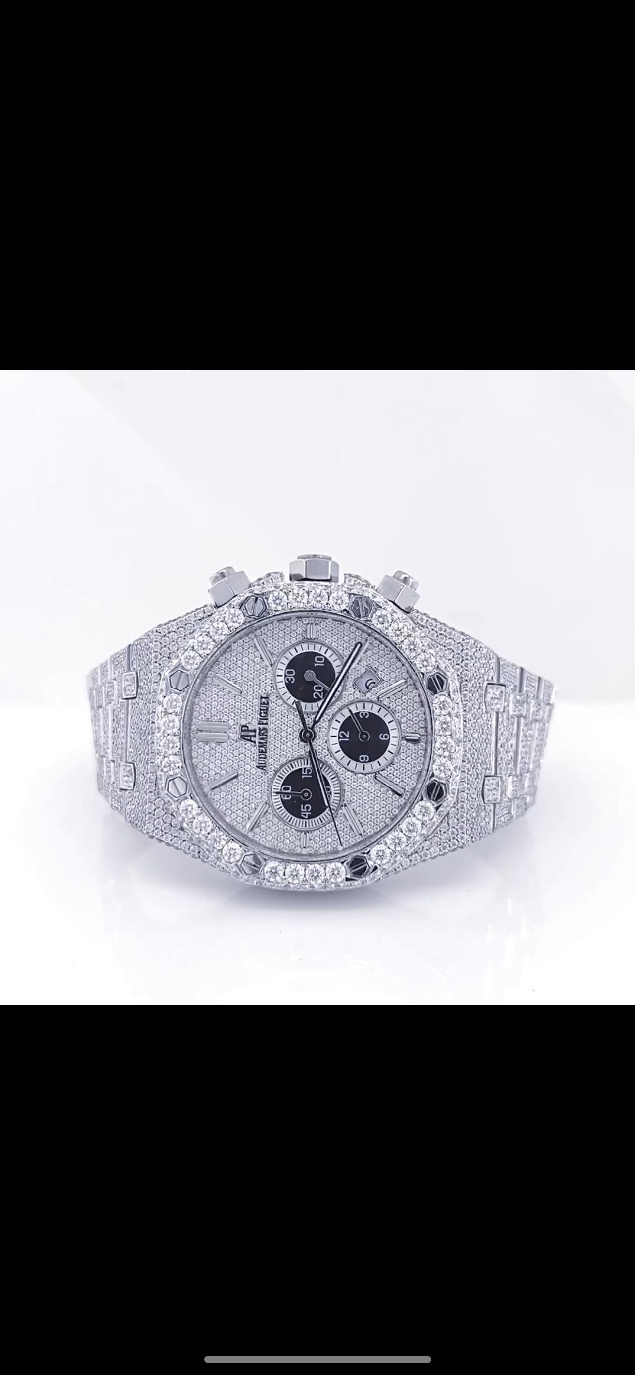 Flawless D color Moissanite AP