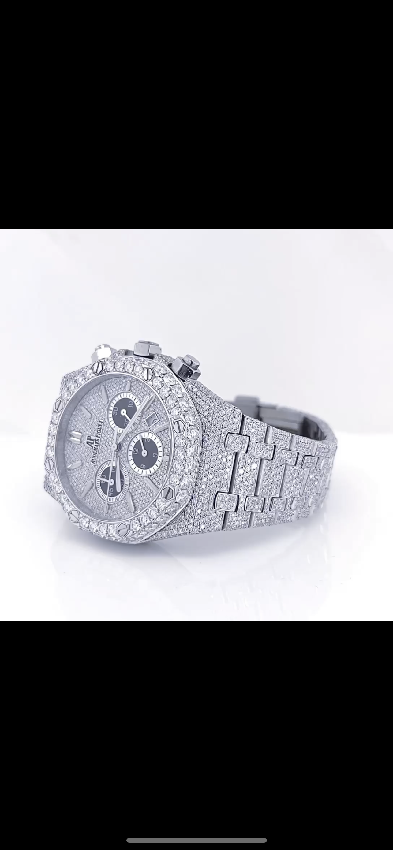 Flawless D color Moissanite AP