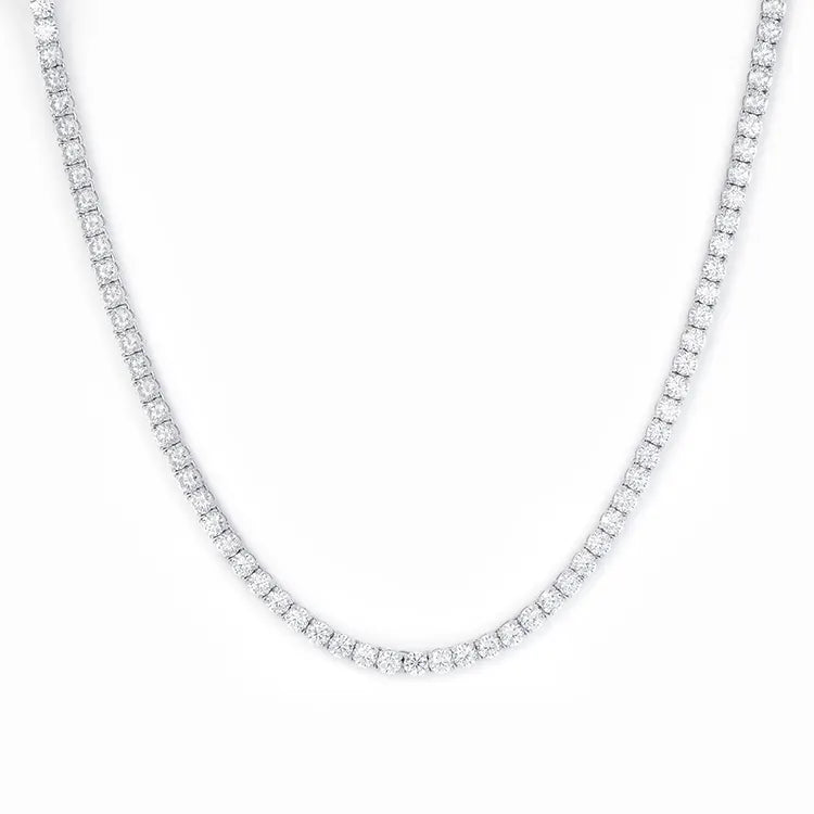 VVS1 D Moissanite Tennis Necklace OR bracelet